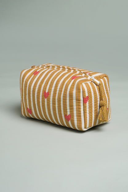 Chocolaty Love Quilted Pouches (Set of 3)