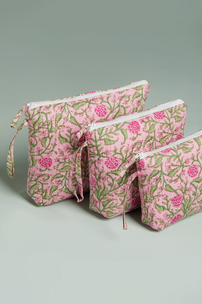 Garden Gossip Pouches (Set of 3)