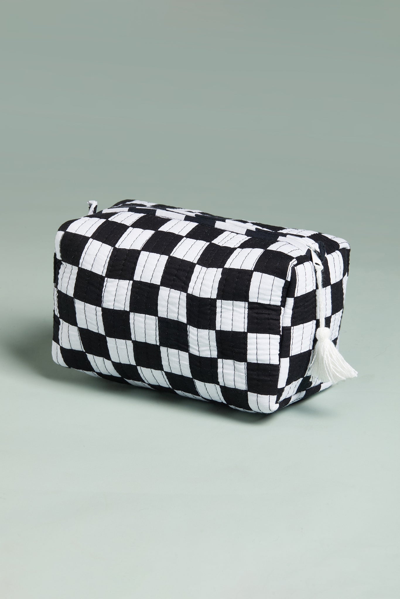 Checkmate Chic Quilted Pouches (Set of 3)