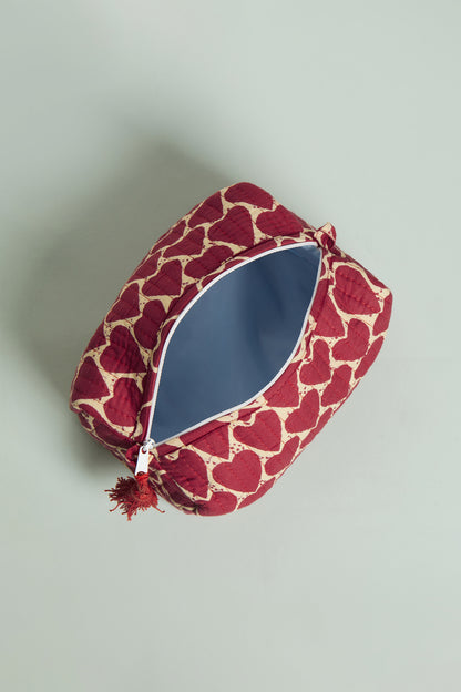 Loud Love Quilted Pouches (Set of 3)