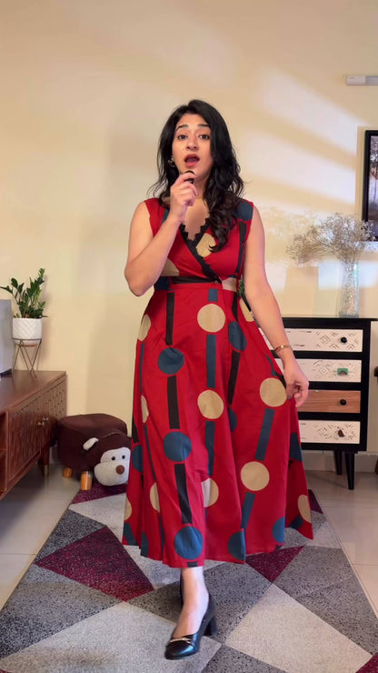 Truffle Wrap Dress